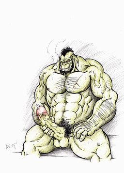 balls barazoku beard cigarette erection facial_hair genitals hairy humanoid_genitalia humanoid_penis humanoid_pointy_ears male masturbation muscular muscular_humanoid muscular_male nipples not_furry pecs penile penile_masturbation penis pointy_ears red_eyes scar simple_background smoke smoking solo tusks white_background 6suan humanoid orc