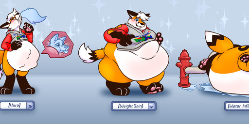 abdominal_bulge after_transformation ambiguous_fluids anthro belly belly_expansion big_belly black_body black_fur blue_eyes blush body_expansion body_inflation bottomless clothed clothing diaper diaper_only embarrassed exclamation_point expansion fire_hydrant fur hair hoodie hoodie_only hose hose_in_butt hose_inflation howl inflation liquid_inflation love_handles male n64_logo obese obese_anthro obese_male orange_body orange_fur overweight overweight_anthro overweight_male safe_vore same_size_vore soft_vore solo spherical_inflation swallowing tattoo topless topwear topwear_only torn_clothing torn_hoodie transformation tucked_tail vore water water_inflation wearing_diaper weight_gain white_body white_fur white_hair boycotee mythology nintendo nintendo_64 canid canine fox mammal mythological_canine mythological_creature red_fox true_fox werecanid werecanine werecreature werewolf absurd_res hi_res long_image wide_image