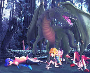 after_rape after_sex belly bestiality big_belly big_breasts blue_clothing blue_hair blue_topwear blue_wings bodily_fluids breasts broken_wing clothing cum cum_everywhere cum_in_hair cum_inflation cum_inside cum_on_clothing dominant dominant_male dress female female_on_feral feral footwear forced forest forest_background gangbang genital_fluids green_body green_scales group group_sex hair inflation lactating leaking_cum looking_at_another male male/female messy nature nature_background nipples one_after_another open_mouth outside_sex pink_clothing pink_dress plant projectile_lactation rape reverse_gangbang saliva scales sex shoes socks topwear translucent translucent_wings tree wings aomidori mythology canid canine canis dragon elf fairy humanoid mammal mythological_creature mythological_scalie scalie wolf