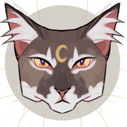 ambiguous_form ambiguous_gender brown_body front_view glistening glistening_eyes inner_ear_fluff looking_at_viewer mouth_closed pink_inner_ear pink_nose simple_background solo tuft white_body white_inner_ear_fluff yellow_eyes justkiddinb felid mammal 1:1 headshot_portrait low_res portrait