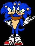 2_heads anthro conjoined conjoined_twins green_eyes male multi_head multifur multifurry simple_background solo heartinarosebud sega sonic_boom sonic_the_hedgehog_(series) sonic_the_hedgehog eulipotyphlan hedgehog mammal alpha_channel