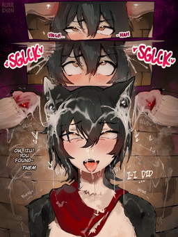 after_sex blush blush_lines bodily_fluids bubble cum cum_bubble cum_from_nose cum_in_ear cum_in_nose cum_inside dialogue drooling ear_penetration ejaculation eye_roll female female_penetrated fucked_silly fungus genital_fluids group group_sex heart_eyes heart_symbol looking_pleasured male male/female male_penetrating male_penetrating_female mindfuck multiple_penetration penetration saliva sex threesome tongue tongue_out trio delicious_in_dungeon izutsumi_(delicious_in_dungeon) elemental_creature fungi_fauna humanoid hi_res