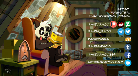 anthro armchair barefoot black_body black_fur black_nose book chair deviantart_logo electronics facebook_logo feet fur furaffinity_logo furniture glistening glistening_eyes holding_notebook holding_object holding_pencil lamp logo male patreon_logo pencil_(object) radio sitting solo telegram_logo text tumblr_logo twitter_logo white_body white_fur young young_anthro young_male pandapaco deviantart facebook furaffinity patreon telegram tumblr twitter weasyl parinton bear giant_panda mammal artist_logo hi_res signature url
