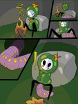 3:4 absurd_res anthro arthropod cave comic female fire forced hi_res hollow_knight insect male male/female parasite penetration penis_worm plant pornwhal praxxwhal_(artist) rape sex surprise team_cherry the_infection_(hollow_knight) vaginal vaginal_penetration worm