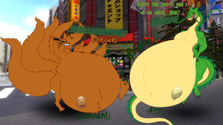 9_tails abdominal_bulge angry angry_prey anthro anthro_pred antlers barbel_(anatomy) belly belly_overhang belly_tattoo belly_tuft big_belly black_markings blorp brown_body brown_skin burping burping_while_talking cheek_tuft chest_tuft claws clenched_teeth cocky cocky_grin cocky_smile cybernetics detailed_background dialogue digestion digestion_noises dragon_tail duo exposed_belly exposed_chest facial_tuft fatal_vore finger_claws flesh_whiskers floating fur green_body green_eyes green_scales grey_body hand_behind_back hand_behind_head hand_on_belly hand_on_own_belly head_tuft horn huge_belly licking licking_lips long_neck long_tail machine male male_anthro male_pred markings motion_lines multi_tail multicolored_body multicolored_fur multicolored_scales multiple_pred multiple_prey muscular muscular_anthro muscular_chest muscular_male muscular_pred navel navel_tuft nude_anthro nude_male nude_pred obese obese_anthro obese_male one_eye_closed onomatopoeia orange_body orange_fur overweight overweight_anthro overweight_male red_body red_eyes red_scales rumbling_stomach same_size_vore scales screencap screencap_background slorsh slosh sloshing sloshing_belly smile smiling_at_another sound_effects speech_bubble spikes tail tail_tuft talking_to_another tattoo tattooification teeth tendrils text three-quarter_view toe_claws tongue tongue_out tuft unwilling_prey vore vore_tattoo whiskers willing_pred wink winking_at_another yellow_body yellow_eyes yellow_scales yellow_underbelly mandro22 reigntheweremunk dragon_ball dragon_ball_z mythology naruto naruto_(series) naruto_shippuden neon_genesis_evangelion eva_unit_01 eva_unit_02 kurama shenron biomechanical canid canine cyborg dragon eastern_dragon eternal_dragon evangelion_(cyborg) fox fox_spirit mammal mythological_creature mythological_scalie reptile scalie tailed_beast 16:9 absurd_res digital_media_(artwork) hi_res portrait three-quarter_portrait widescreen