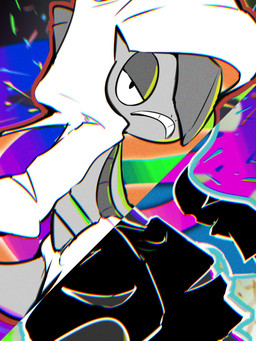 angry anthro biped clothing frown half-closed_eyes hand_in_pocket head_turned hood_up hoodie inverted_color looking_at_viewer male male_anthro narrowed_eyes pockets pupils scales side_view slit_pupils solo standing tail teeth topwear ventral_scales spicyichizo nintendo pokemon generation_9_pokemon mega_evolution mega_scrafty pokemon_(species) scalie 2025 3:4 absurd_res chromatic_aberration colorful_theme full-length_portrait hi_res portrait