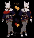 alternate_form anthro armband bottomwear clothing female female_anthro fishnet_clothing hoodie scarf shorts simple_background solo spiked_armband spikes streetwear topwear smolsusie mythology soules_(character) canid canine canis dragon hybrid mammal mythological_creature mythological_scalie scalie wolf alpha_channel digital_drawing_(artwork) digital_media_(artwork) hi_res model_sheet