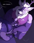 anthro antlers balls biped bodily_fluids bottomwear clothed clothed_sex clothing cum cum_on_face cumshot dialogue duo ejaculation erection eyebrows facial_hair foreskin fully_clothed fur genital_fluids genitals glans handjob horn humanoid_genitalia humanoid_penis male male/male mature_anthro mature_male mustache one_eye_closed open_mouth open_smile penile penis profanity pubes retracted_foreskin sex shirt shorts sleeveless_hoodie smile speech_bubble standing talking_to_another talking_to_partner talking_to_viewer tank_top text tongue tongue_out topwear verdedeer espen_(verdedeer) jules_(verdedeer) deer mammal new_world_deer reindeer 2022 digital_media_(artwork) english_text hi_res