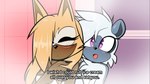 anthro black_claws blush blush_lines breasts brown_body brown_fur claws dialogue duo female female/female finger_claws fog fur grey_body grey_fur hair hair_over_eye nude purple_eyes romantic romantic_couple text towel towel_only lettuce_(artist) idw_publishing sega sonic_the_hedgehog_(comics) sonic_the_hedgehog_(idw) sonic_the_hedgehog_(series) tangle_the_lemur whisper_the_wolf canid canine canis lemur mammal primate strepsirrhine wolf 2025 absurd_res english_text hi_res