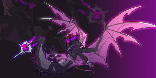 ambiguous_gender black_body black_scales black_sclera claws corruption feral finger_claws glowing glowing_eyes long_neck mind_control red_eyes scales solo tail toe_claws mythology yeliao_ling dragon mythological_creature mythological_scalie scalie absurd_res hi_res
