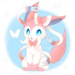 blue_eyes feet female feral fur heart_symbol hindpaw looking_at_viewer open_mouth paws pink_body pink_fur pink_tongue ribbons simple_background sitting solo tongue white_body white_fur kryztar nintendo pokemon eeveelution generation_6_pokemon pokemon_(species) sylveon 1:1 digital_media_(artwork) full-length_portrait hi_res portrait