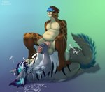 4_toes 5_fingers >w< abdominal_bulge ambiguous_gender ambiguous_prey anthro anthro_on_anthro anthro_on_bottom anthro_on_top anthro_pred arm_markings arm_support aroused balls barefoot belly big_balls big_belly big_penis big_tail biped bite biting_lip biting_own_lip black_markings black_stripes blue_hair blue_highlights blue_markings bodily_fluids bodily_noises brown_body brown_ears brown_fur brown_hair brown_markings brown_spots cheek_spots cheek_tuft claws clenched_teeth countershade_face countershade_legs countershade_torso countershading cum cum_drip cum_in_hair cum_on_arm cum_on_belly cum_on_body cum_on_chest cum_on_face cum_on_ground cum_on_shoulder cum_pool cum_string cumshot digitigrade drip_effect dripping dripping_text duo ear_tuft ejaculation emoticon erection excited extended_sound_effect eyes_closed facial_markings facial_tuft fangs feet fingers fluffy fluffy_tail foot_on_face foot_on_head foot_on_leg foreskin front_view fully_inside fur fur_markings fur_tuft genital_fluids genitals glans gradient_background green_background green_hair grey_background grey_body grey_ears grey_fur grey_text grin hair hand_on_belly hand_on_penis handjob head_markings highlights_(coloring) huge_balls huge_belly huge_penis humanoid_genitalia humanoid_penis hyper hyper_belly leg_markings long_hair long_tail looking_pleasured lying male male/male male_on_bottom male_on_top male_pred markings motion_lines multicolored_body multicolored_fur multicolored_hair multicolored_tail navel nude offscreen_character on_back on_bottom on_ground on_top onomatopoeia oral_vore orgasm paws pecs penile penis penis_grab pink_glans pink_nose pink_penis purple_hair retracted_foreskin rumbling_stomach saggy_balls same_size_vore self_bite sex short_hair side_view simple_background sitting sitting_on_belly slightly_chubby slightly_chubby_anthro slightly_chubby_male smile smirk smug soft_vore sound_effect_variant sound_effects spots spotted_body spotted_fur spread_legs spreading striped_body striped_fur stripes tail tail_markings tan_balls tan_body tan_countershading tan_fur tan_toes teeth text thick_penis three-quarter_view toe_claws toes tuft vein veiny_penis vore wet wet_body wet_fur wet_hair white_body white_countershading white_fur white_text thebestvore famir_(thebestvore) val_(valthejean) domestic_cat felid feline felis hybrid mammal serval 2021 absurd_res colored digital_drawing_(artwork) digital_media_(artwork) hi_res shaded watermark