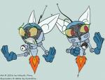 2016 antennae_(anatomy) bethesda_softworks brain brain_jar caitlyn_(swordfox) color_edit colored container crossover cybernetics cyborg duo english_text fallout fallout:_pca female generation_6_pokemon grey_background hologram hovering idena_(swordfox) jar machine meowstic microsoft muniversalarts nintendo organs pokemon pokemon_(species) pokemorph red_eyes robot simple_background story story_in_description text think_tank_(fallout) third-party_edit what_has_science_done yellow_sclera