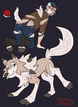 after_transformation before_and_after bottomwear claws clothed clothing denim denim_bottomwear denim_clothing digitigrade eyewear feral finger_claws forced forced_transformation fur fur_growth glasses growth hair human_to_feral jeans legwear looking_at_viewer male mid_transformation pants pokeball quadruped shirt simple_background solo species_transformation standard_pokeball stockings tail tail_growth toe_claws topwear torn_bottomwear torn_clothing torn_jeans torn_legwear torn_pants torn_shirt torn_stockings torn_topwear transformation transformation_sequence white_body white_fur kiri-anko nintendo pokemon canid canine generation_7_pokemon human lycanroc mammal midday_lycanroc pokemon_(species) absurd_res hi_res