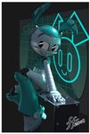 border female looking_at_viewer machine not_furry sitting smile solo white_border fernando_faria my_life_as_a_teenage_robot nickelodeon jenny_wakeman humanoid robot 2008