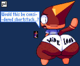 anthro big_butt butt clothing dialogue looking_at_viewer male solo speech_bubble talking_to_viewer underwear white_clothing white_underwear longnecklupin rupineko_(longnecklupin) domestic_cat felid feline felis mammal alpha_channel digital_media_(artwork) pixel_(artwork)