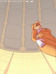 anthro anus anus_focus barefoot bedroom_eyes big_anus blinking bottomless breast_jiggle breast_squish breasts brown_body brown_fur butt butt_focus butt_jiggle clitoral_hood clitoris close-up clothed clothing crouching crouching_over_viewer detailed_background facesitting_pov feet female first_person_view fisheye_lens foreshortening fur genital_close-up genitals gloves green_eyes hair hands_on_knees hands_on_legs handwear inside jiggling long_ears looking_at_viewer looking_down looking_down_at_viewer low-angle_view mostly_nude narrowed_eyes nipples pawpads paws perspective plantigrade plump_labia ponytail_ears presenting presenting_anus presenting_pussy pressing_breasts_together pussy pussy_close-up pussy_towards_viewer raised_clothing raised_shirt raised_topwear seductive shirt smile soles solo spread_legs spreading squats squish standing_over_viewer submissive submissive_pov tan_hair tile tile_wall topwear under_boob wall_(structure) worm's-eye_view y_anus chelodoy looney_tunes warner_brothers lola_bunny lagomorph leporid mammal rabbit 2021 2d_animation animated digital_media_(artwork) frame_by_frame short_playtime