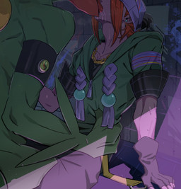 anthro armband beanie belt bodily_fluids bottomwear chain_necklace clothed clothing duo ear_piercing ear_stud french_kissing fully_clothed gloves hair handwear hat headgear headwear holding_waist hoodie interspecies jewelry kiss_on_lips kissing light long_hair male male/male moonlight necklace on_ground outside pants passionate_kiss piercing saliva_on_face shadow shirt sitting stone_wall sweat sweatdrop topwear wall_(structure) laiweitui nintendo pokemon a_mu_(laiweitui) fang_yuan_(laiweitui) pokemon_trainer generation_3_pokemon human mammal pokemon_(species) reptile scalie sceptile hi_res