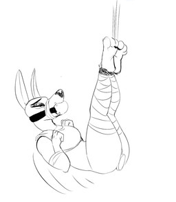 anal anal_penetration anthro ball_gag bandage barefoot bdsm bondage bound buttplug buttplug_in_ass buttplug_insertion feet female gag muzzle_(object) object_in_ass penetration plug_(sex_toy) plug_insertion restrained rope sex_toy sex_toy_in_ass sex_toy_insertion solo toe_restraints toes toes_tied cybertuna disney ducktales ducktales_(2017) egyptian_mythology middle_eastern_mythology mythology amunet_(ducktales) canid canine canis jackal mammal mummy undead monochrome sketch