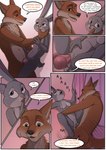 2022 anthro bodily_fluids breasts butt canid canine clitoral_hood clitoris comic dialogue disney duo english_text featureless_breasts female fox fur genital_fluids genitals grey_body grey_breasts grey_ears grey_fur hi_res judy_hopps knot knotting lagomorph leporid male male/female mammal nick_wilde nude orange_body orange_butt orange_ears orange_fur orange_tail orange_text penetration penile penile_penetration penis penis_in_pussy pink_knot pink_penis rabbit red_fox speech_bubble tail text thehades thrusting true_fox vaginal vaginal_fluids vaginal_knotting vaginal_penetration zootopia