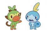 anthro duo open_mouth simple_background sorrysap happy_tree_friends nintendo pokemon generation_8_pokemon grookey pokemon_(species) sobble 2019 digital_media_(artwork)