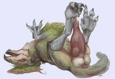 ambiguous_fluids animal_genitalia animal_penis anus autofootjob balls bodily_fluids butt claws cum cum_on_penis erection feathers feet feral finger_claws foot_fetish foot_play fur genital_fluids genitals knot knotted_penis male masturbation penile penile_masturbation penis puffy_anus solo tail toe_claws slavdy capcom european_mythology monster_hunter mythology bird_wyvern dragon feathered_scalie furred_dragon furred_scalie mythological_creature mythological_scalie scalie seikret western_dragon wyvern absurd_res hi_res