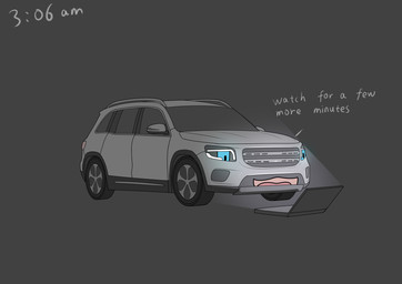 ambiguous_gender blue_eyes car computer dialogue electronics feral grey_background laptop machine open_mouth open_smile simple_background smile solo text vehicle white_car eibvdy dire_car dire_machine dire_vehicle living_car living_machine living_vehicle 2024 english_text full-length_portrait hi_res portrait