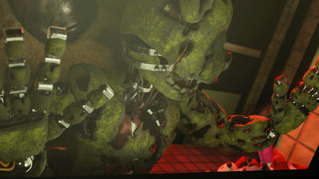 abs anthro ball_size_difference ball_slap balls balls_deep big_penis bodily_fluids bottomless bottomless_anthro bottomless_male claws clothed clothing corpse cum cum_inside depth_of_field door fangs fire_extinguisher first_aid_kit fur genital_fluids genitals hand_on_penis holding_penis horn internal joints lever looking_at_viewer machine male male/male medical_instrument office on_model pecs penetration penis precum precum_on_penis scientific_instrument slap standing teeth text wall_(structure) window wire maulclaw five_nights_at_freddy's five_nights_at_freddy's_3 guild_wars scottgames springtrap_(fnaf) animatronic charr felid feline humanoid hybrid lagomorph leporid mammal rabbit robot 1:1 3d_(artwork) absurd_res blender_(artwork) blender_cycles_(artwork) chromatic_aberration digital_media_(artwork) english_text hi_res portrait shaded soft_shading widescreen