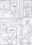 abuse american_opossum angry anthro black_and_white bottomwear bruised canid canine canis clothing comic crossed_arms crouching curled_up dialogue domestic_violence door doorbell duncan_(kitfox_crimson) english_text eye_patch eyewear female fetal_pose flashback folded_ears footwear group hair hand_on_shoulder insult kangaroo kitfox-crimson kneeling looking_at_another looking_at_partner looking_away macropod male mammal marsupial monochrome muscular muscular_anthro muscular_male novus_(kitfox-crimson) onomatopoeia open_mouth painting pants plant pockets profanity pushing pushing_away sad shirt shoes shrub sketch sound_effects stolen_generation tank_top text topwear tree trio