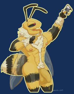 abs antennae_(anatomy) anthro balls big_balls big_penis black_sclera bodily_fluids body_hair cellphone colored_cum cum darkened_balls darkened_genitalia darkened_penis dripping electronics flaccid flavored_cum food foreskin fuzzy genital_fluids genitals gesture hair hand_gesture happy_trail holding_cellphone holding_object holding_phone holding_smartphone honey_(food) honey_cum humanoid_genitalia humanoid_penis insect_wings long_foreskin male markings muscular muscular_anthro muscular_male nipples nude pecs penis phone pointing precum precum_drip precum_string pubes purple_eyes saliva saliva_on_tongue simple_background smartphone solo striped_markings stripes tongue tongue_out translucent translucent_wings transparent_background unretracted_foreskin unusual_bodily_fluids unusual_cum unusual_genital_fluids wings yellow_balls yellow_cum yellow_penis angerycatte fig_newton_(fuckandcum) arthropod bee bumble_bee_(species) hymenopteran insect 2021 alpha_channel hi_res signature
