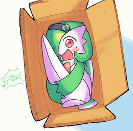 accessory blush box cardboard cardboard_box clothing container curled_up dress female flat_chested gardevoirite green_body green_hair hair hair_accessory hairband heart_symbol legs_up mega_stone open_mouth open_smile pseudo_clothing red_eyes smile solo white_body melfunnysmell nintendo pokemon poketoon tomorrow_with_gardevoir gaba_(melfunnysmell) yugo's_gardevoir gardevoir generation_3_pokemon humanoid pokemon_(species) 2025 digital_drawing_(artwork) digital_media_(artwork) hi_res