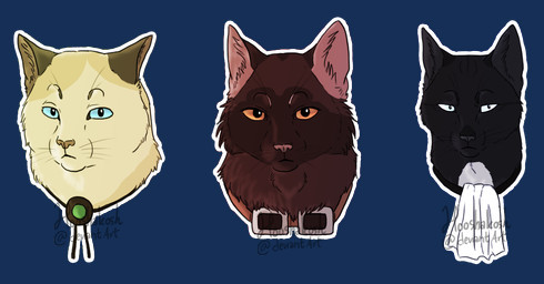 amber_eyes ambiguous_gender black_body black_fur blue_eyes brown_body brown_fur eyewear feral feralized fur goggles group jewelry kerchief neckerchief neckwear pendant tan_body tan_fur trio yellow_body yellow_fur ouivon attack_on_titan erwin_smith hange_zoe levi_ackerman domestic_cat felid feline felis mammal 2013 alpha_channel