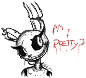 ambiguous_gender animatronic anthro big_eyes creepy five_nights_at_freddy's five_nights_at_freddy's_3 girly jailbait_knight lagomorph machine mammal mechanical monochrome rabbit robot solo springtrap_(fnaf) text
Rating: Safe
Score: 8
User: Jailbait_Knight
Date: February 08, 2015 ambiguous_gender animatronic anthro big_eyes creepy five_nights_at_freddy's five_nights_at_freddy's_3 girly jailbait_knight lagomorph machine mammal mechanical monochrome rabbit robot solo springtrap_(fnaf) text
Rating: Safe
Score: 8
User: Jailbait_Knight
Date: February 08, 2015