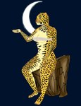 anthro dalnim female gurusigasi solo asian_mythology east_asian_mythology korean_mythology mythology felid feline leopard mammal pantherine absurd_res hi_res