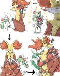 ambiguous_gender anthro feral fur group heart_symbol inner_ear_fluff open_mouth red_body red_fur simple_background slim smile standing thin_calves thin_legs thin_thighs tongue tuft white_background 3920kashiwa nintendo pokemon canid canine delphox felid gallade generation_3_pokemon generation_4_pokemon generation_6_pokemon generation_7_pokemon humanoid incineroar kirlia litten mammal pokemon_(species) torracat hi_res