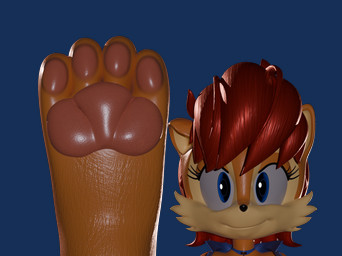 4_toes anthro blue_eyes brown_body brown_fur choker clothing feet female foot_focus fur hair jewelry necklace orange_hair pawpads paws pink_pawpads simple_background smile smirk soles solo toes topwear transparent_background vest emptiness42 milambre71_(modeler) archie_comics sega sonic_the_hedgehog_(archie) sonic_the_hedgehog_(comics) sonic_the_hedgehog_(series) sally_acorn chipmunk ground_squirrel mammal rodent sciurid tree_squirrel 3d_(artwork) alpha_channel blender_(artwork) blender_cycles_(artwork) digital_media_(artwork) hi_res meme