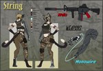 anthro cybernetics female female/female machine military soldier solo warrior mansilite cyborg demon domestic_cat felid feline felis mammal siamese furry hi_res