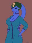 big_breasts big_butt breasts butt female solo panthra78 star_wars alien alien_humanoid humanoid twi'lek absurd_res hi_res tagme