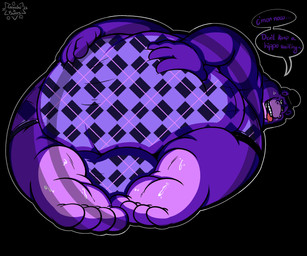 anthro backsack balls barefoot big_butt bodily_fluids bottomwear boxer_briefs bulge bulge_from_behind butt clothed clothing dialogue feet genitals hand_on_butt hat headgear headwear looking_at_viewer male overweight overweight_anthro overweight_male rear_view simple_background solo speech_bubble sweat sweaty_body sweaty_butt sweaty_feet talking_to_viewer teeth text tongue tongue_out top_hat underwear underwear_only wet gorochuinboxers five_nights_at_freddy's five_nights_at_frickbear's_(series) freddy_fazbear's_pizzeria_simulator scottgames mr._hippo_(fnaf) mr._hippo_(frickbear's) common_hippopotamus hippopotamid mammal 2026 6:5 absurd_res colored digital_drawing_(artwork) digital_media_(artwork) english_text hi_res