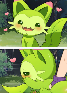 ambiguous/ambiguous ambiguous_feral ambiguous_focus ambiguous_gender ambiguous_penetration before_and_after bestiality blush bodily_fluids detailed_background disembodied_hand dripping drooling duo feral feral_focus feral_penetrated front_view glistening glistening_body glistening_eyes grass green_body hand_on_hip hand_on_own_face heart_symbol hearts_around_head human_on_feral human_penetrating human_penetrating_feral humanoid_hands interspecies larger_human leaf leaf_tail motion_lines narrowed_eyes offscreen_sex open_mouth open_smile penetration plant saliva saliva_drip sex shrub side_view size_difference smaller_feral smaller_penetrated smile solo_focus tail tree kusan_nei roco_kingdom elemental_creature felid feline flora_fauna human mammal unknown_species absurd_res comic digital_drawing_(artwork) digital_media_(artwork) hi_res