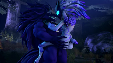 anthro anthro_penetrating anthro_penetrating_humanoid ball_slap balls balls_deep big_penis bone bone_mask bouncing_balls breasts butt claws duo erection female female_penetrated fingers fluffy fluffy_tail forest fur genitals glowing glowing_eyes hair humanoid_genitalia humanoid_on_anthro humanoid_penetrated humanoid_penis interspecies larger_anthro larger_male long_hair male male/female male_penetrating male_penetrating_female markings mask medium_breasts nipples nude on_top outside penetration penile penile_penetration penis plant purple_body purple_fur purple_hair sex size_difference skull skull_mask slap smaller_female smaller_penetrated stand_and_carry_position standing standing_sex tail thrusting tree vaginal vaginal_penetration vulva wearing_mask devilscry league_of_legends riot_games tencent kindred_(lol) lamb_(lol) wolf_(lol) bovid canid canine canis caprine humanoid mammal monster sheep wolf 16:9 2022 3d_(artwork) 3d_animation animated digital_media_(artwork) high_framerate loop no_sound short_playtime source_filmmaker_(artwork) video widescreen
