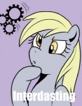 derp_eyes derpy_hooves_(mlp) equid equine female feral friendship_is_magic hasbro horse low_res mammal my_little_pony pony solo thinking thoughtful_expression unknown_artist