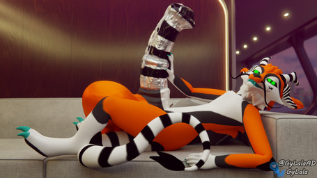 animal_genitalia animal_penis anthro balls big_balls big_penis bodily_fluids cum equine_genitalia equine_penis fur genital_fluids genitals huge_balls huge_penis hyper hyper_balls hyper_genitalia hyper_penis inside looking_at_viewer lying male orange_body orange_fur penis solo striped_genitalia striped_penis stripes tail white_body white_fur gylala mythology gylala_(character) dragon eastern_dragon mythological_creature mythological_scalie scalie 16:9 3d_(artwork) 4k absurd_res blender_(artwork) digital_media_(artwork) hi_res widescreen