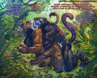 abdominal_bulge anal anal_orgasm anal_penetration animal_genitalia animal_penis anthro balls biceps big_balls big_muscles big_penis black_body black_nails blush bodily_fluids bovine_genitalia bovine_penis cat_tail claws close-up colored_nails cum cum_drip cum_in_ass cum_inside cum_without_hands dewdrop_balls dripping duo ejaculation erect_tail erection forest fur genital_fluids genital_focus genitals glans grass hair hairless hands-free horn huge_balls huge_muscles huge_penis humanoid_genitalia humanoid_penis india innocent_expression jungle jungle_background leaf leaking_precum leaves_on_ground looking_at_viewer male male/male muscular muscular_anthro muscular_male nails nipples nude orgasm outside pecs penetration penile penile_penetration penis penis_focus penis_in_ass plant pounding_ass precum precum_drip precum_on_own_penis precum_on_penis precum_on_self precum_string relaxing saliva saliva_string sex smile solo sweat sweatdrop sweaty_genitalia sweaty_legs tail throat_grab tree tusks vein veiny_arms veiny_legs veiny_muscles veiny_penis hotsatyr patreon the_jungle_book bagheera_(jungle_book) mysa_(hotsatyr) bovid bovine buffalo cattle felid feline mammal panthera pantherine digital_media_(artwork)