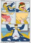 5_fingers abs absurd_res anthro anus athletic balls bandai_namco bed biceps blue_body blue_eyes blue_skin blue_tail blush bodily_fluids bowser_koopa_junior_(roommates) close-up comic crossover cum cum_in_mouth cum_inside cumshot dialogue digimon digimon_(species) dreamous_(writer) duo ejaculation english_text erection eyebrows eyes_closed facial_piercing fan_character fellatio fingers flamedramon foreskin furniture genital_fluids genitals giancarlo_rosato hair hi_res horn humanoid_genitalia humanoid_penis inside interspecies koopa licking male male/male male_penetrated male_penetrating male_penetrating_male mario_bros muscular nintendo nipples nose_piercing nose_ring nude on_bed open_mouth oral oral_on_backwards_penis oral_penetration orgasm paws pecs penetration penile penis penis_backwards penis_grab penis_lick penis_on_tongue piercing pink_tongue precum raised_tail red_hair retracted_foreskin ring_piercing roommates_(comic) scales scalie septum_piercing sex short_hair simple_background speech_bubble spelunker_sal tail teeth text tongue tongue_out whimper white_penis