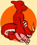 butt charmeleon claws fire foot_focus looking_at_viewer male nintendo nude pokémon reptile scalie solo video_games
Rating: Questionable
Score: 3
User: justlove
Date: March 01, 2014