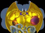 2016 alpha_channel anthro badge beaded_jewelry beaded_necklace beads big_muscles brown_hair draco_of_zeradaith dragon european_mythology fierglief flexing grin hair hi_res horn huge_muscles hyper hyper_muscles jewelry looking_at_viewer macro male muscular muscular_anthro muscular_male mythological_creature mythological_scalie mythology necklace nude planet scalie simple_background smile solo terra_macro text transparent_background western_dragon wings