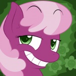 1:1 animated cheerilee_(mlp) digital_media_(artwork) earth_pony equid equine eyebrows female feral friendship_is_magic fur green_eyes hair hasbro horse lamiaaaa looking_at_viewer low_res mammal multicolored_hair my_little_pony pony purple_body purple_fur short_playtime simple_background smile solo two_tone_hair
