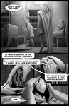 anthro big_breasts big_ears book breasts clothed clothing comic_panel drunk duo female fur graphic_novel hair larger_male male size_difference substance_intoxication tavern text thick_thighs white_body white_fur thewyvernsweaver last_fables ceslaus_(last_fables) eni_siverets_(last_fables) canid canine canis hare lagomorph leporid mammal rabbit wolf 2023 comic english_text hi_res