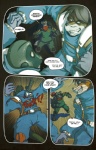 anthro dialogue fight graphic_novel knife male science_fiction stab text drawholic wolf_(drawholic) canid canine canis domestic_dog fox gecko lizard mammal reptile scalie wolf fiction comic english_text